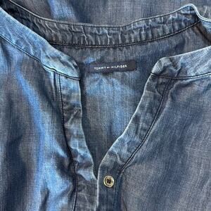 Tommy Hilfiger Chambray Tencel Sleeveless Dress Size M-L